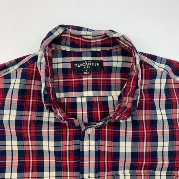 J Crew Flex Shirt Men S Small Multi Plaid Cotton Stretch Long Sleeve Button Down - Picture 4 of 13